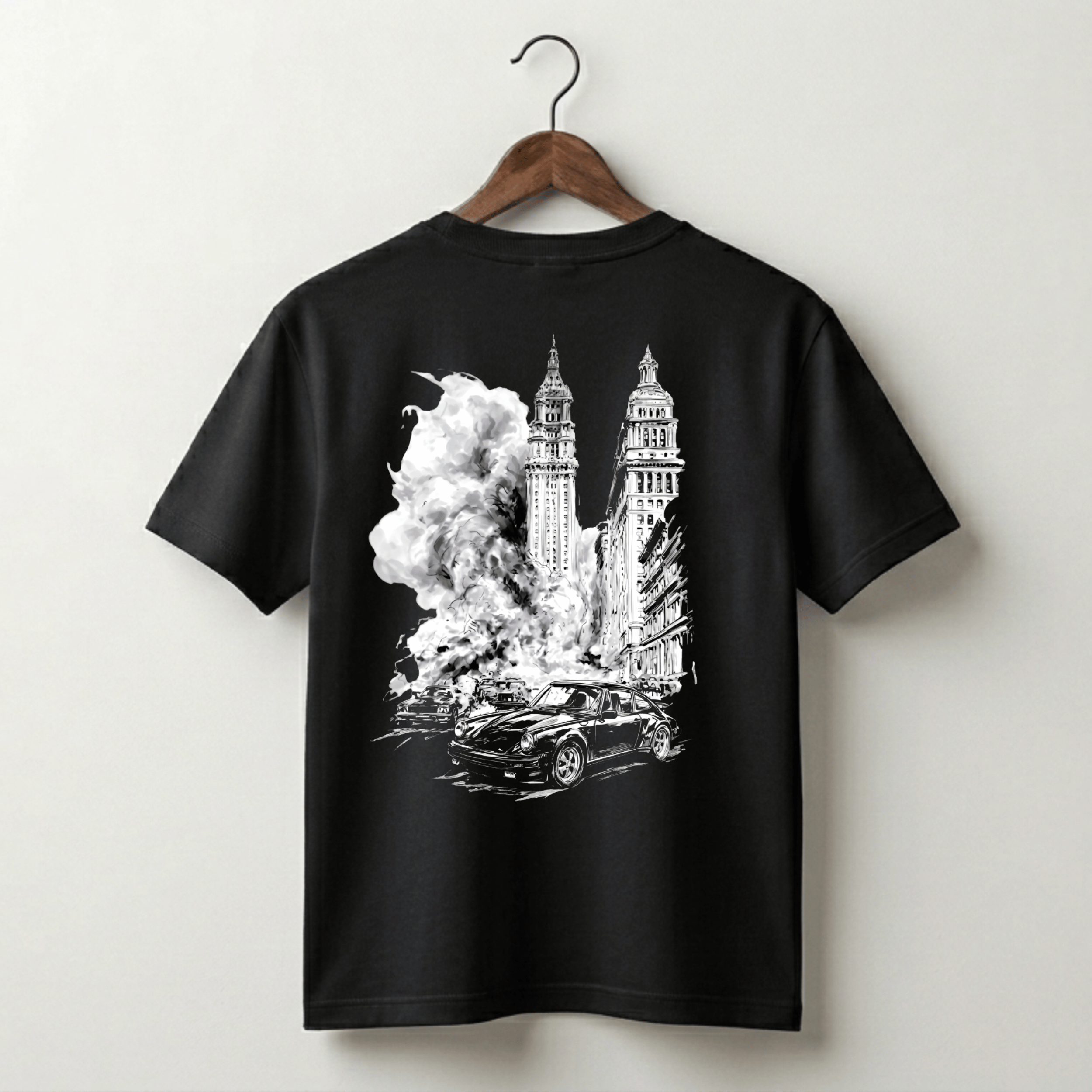 City Rush Classic Car Tee