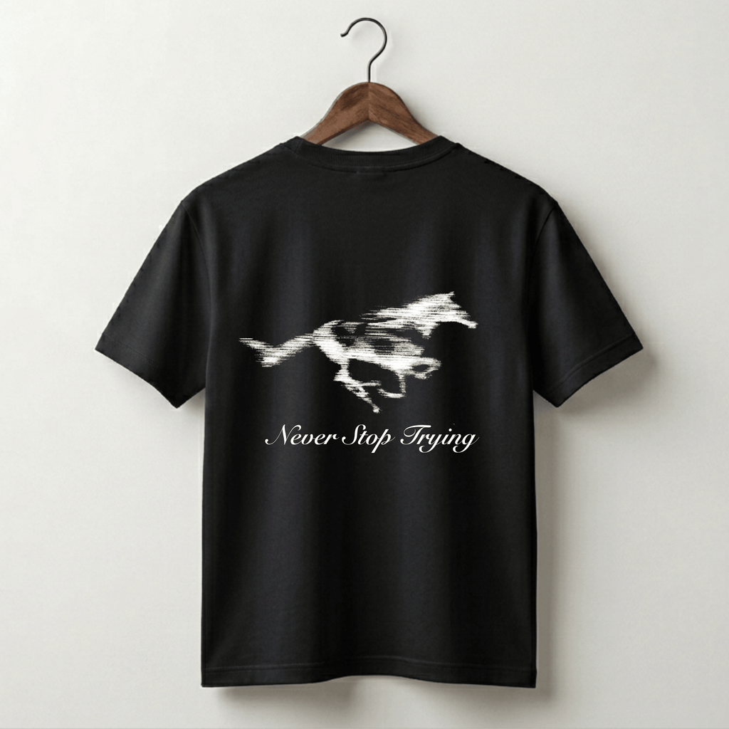 Never Stop Trying Horse Tee