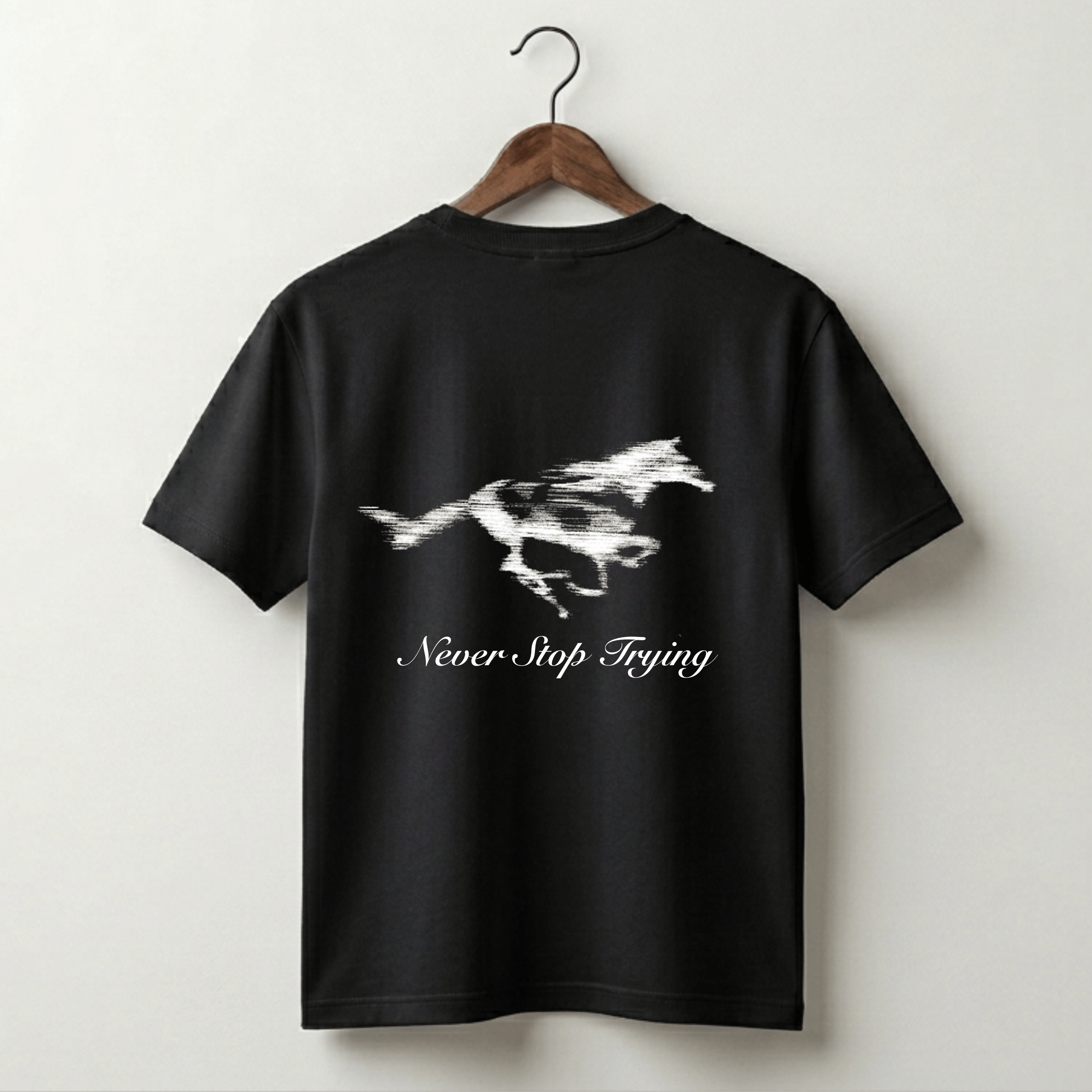 Never Stop Trying Horse Tee