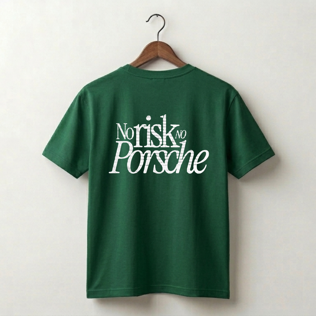 No Risk No Porsche Premium Tee